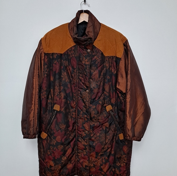 Vintage 90s Oversized Puffy Winter Coat xl 1X - Picture 2 of 7